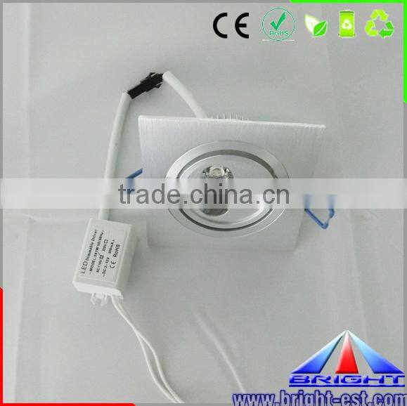 90lm/w 110~240V led light panel LED square ceiling panel 1-30W