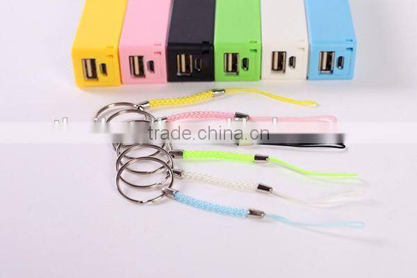 2015 Mobile Power Bank Multi Colored Gift Perfume 2600 Mah Mobile Portable Charger Power Bank for Wholesale FCC CE ROHS