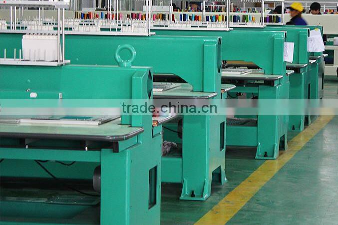 20 heads high speed servo motor embroidery machine