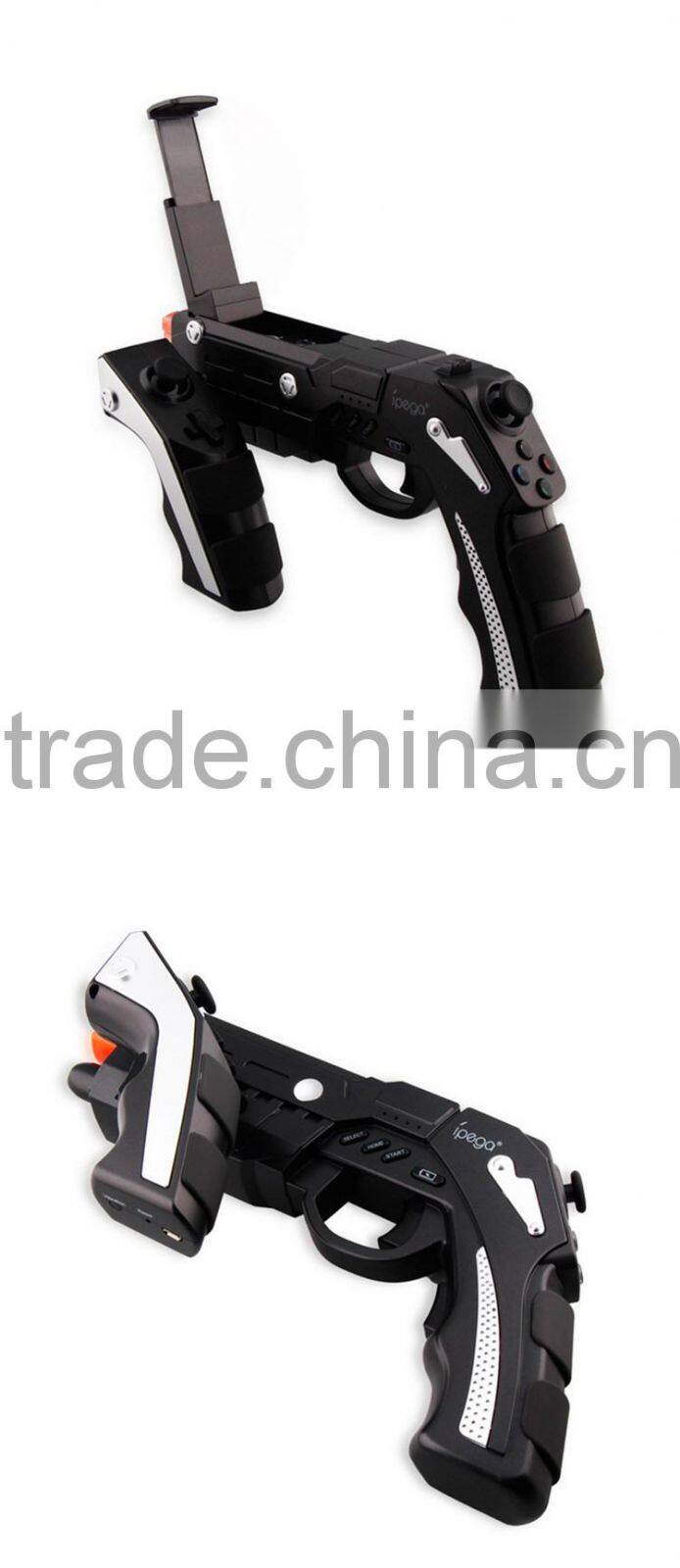 iPega PG-9057 Black Precision Wireless Bluetooth Shooting Game Gun Joysticker Gamepad for PS3 Move Motion Controller