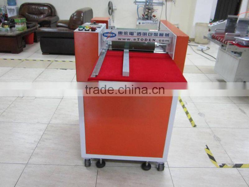 Hot melt gluing printed boxes machine