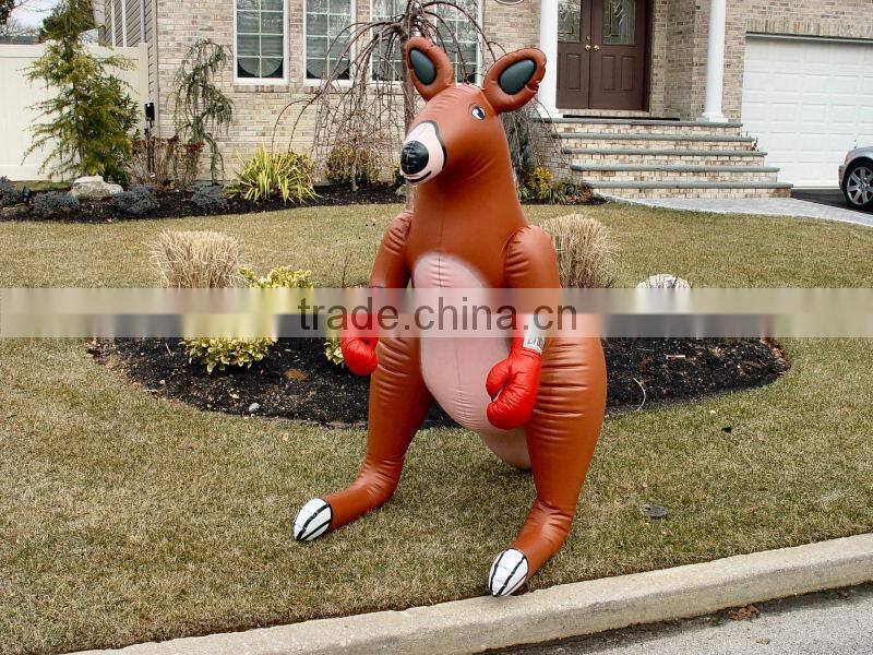 Inflatable huge kangaroo/realistic animal/air filled huge animal