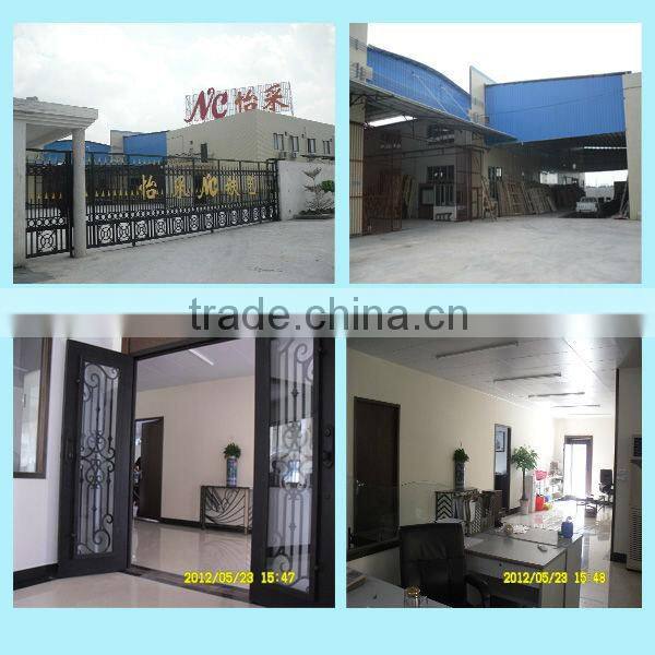 Wrought Iron Entrance Door