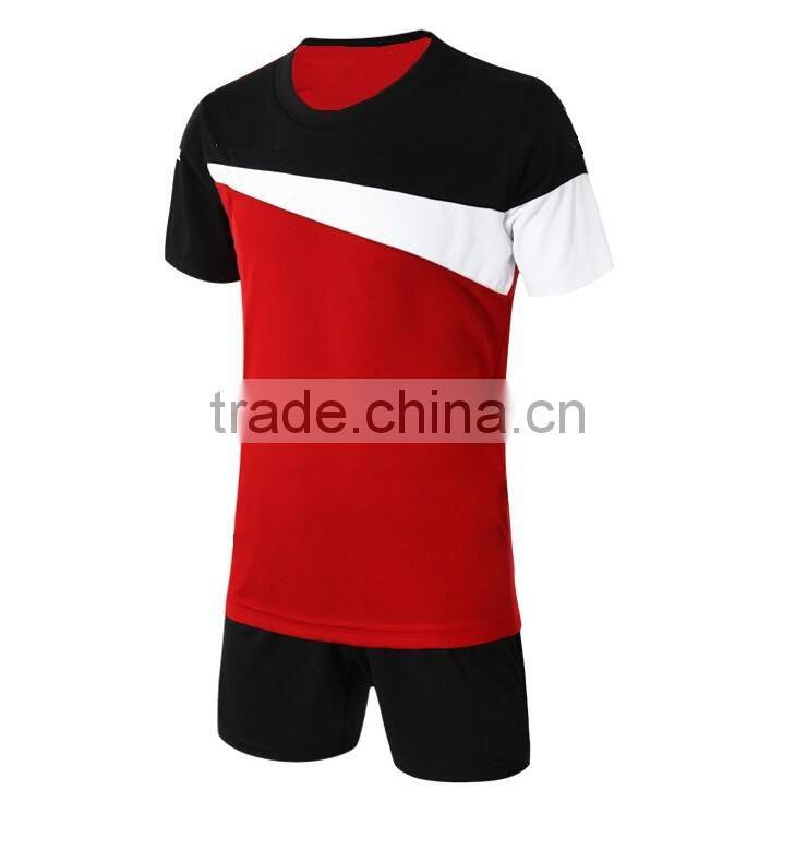 customized interlock three colors soccer training sets