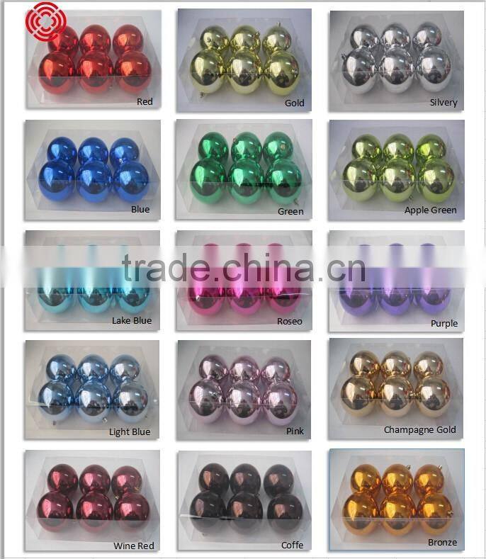 plastic christmas ball