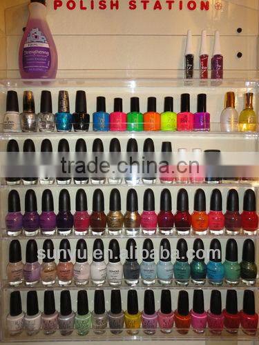 Assemble Easy Nail Polish Display Stand Acrylic