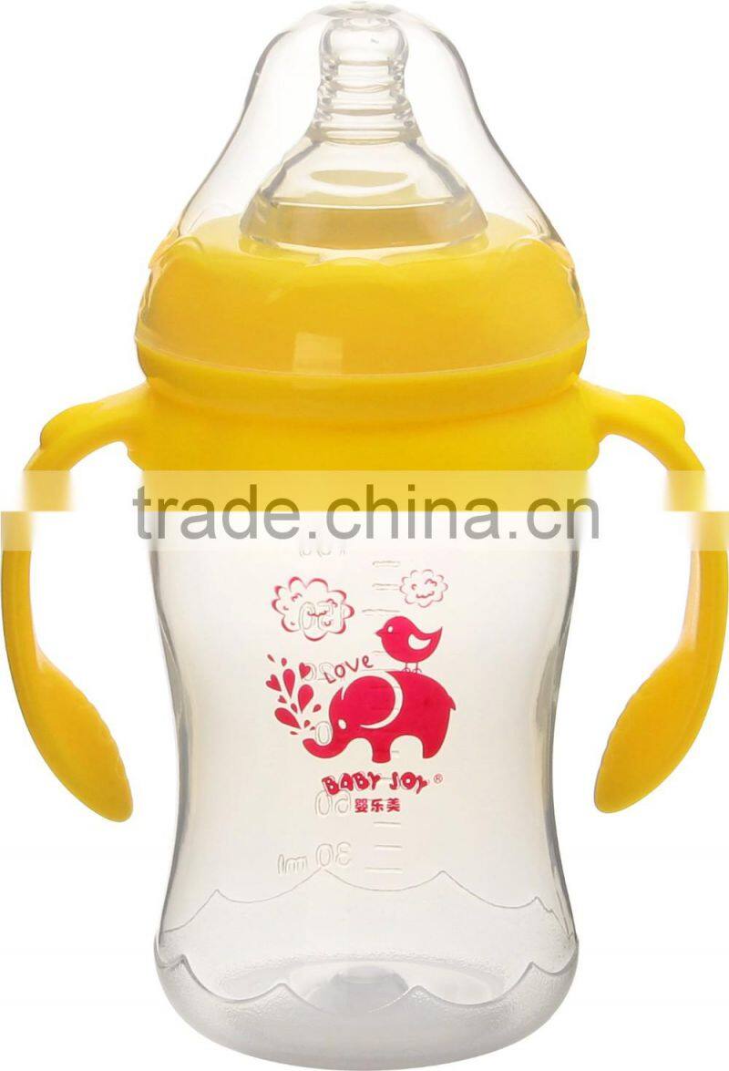 180 ml nature flow no-spill PP infant feeding bottle biberon