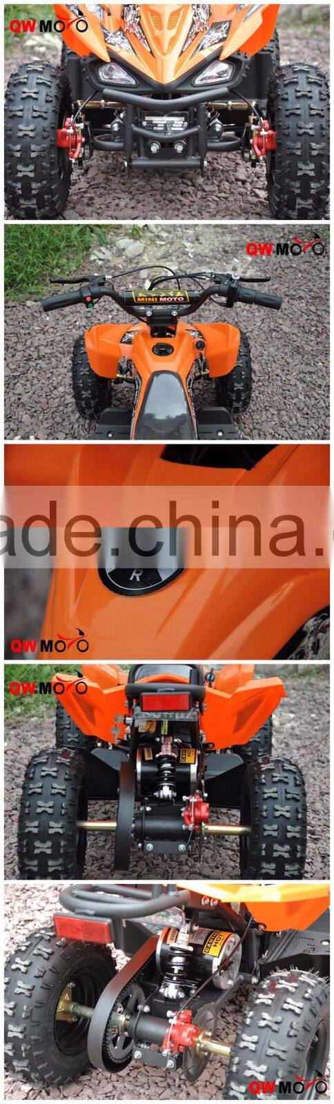 QWMOTO hot selling kids mini bike electric moto ATV quad electric mini bike ATV