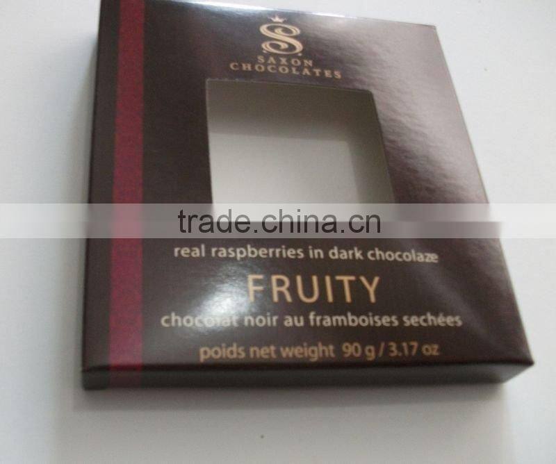 white cardboard box printing