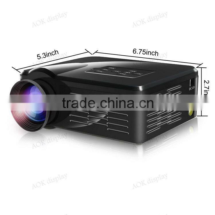 Multimedia USB AV HDMI VGA Home Theater LED Digital Video Game Pico Mini Projector/home theater portable dvd projectors
