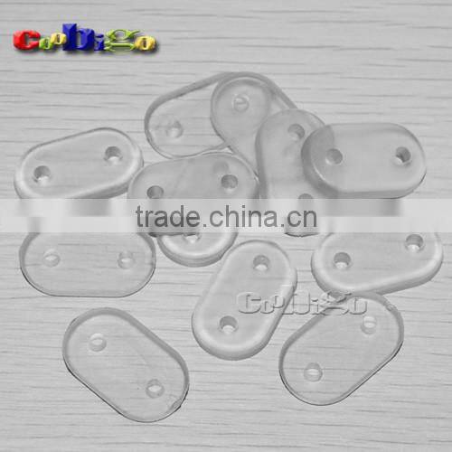 Connector Piece Stopper Cord Lock Slider Plastic Toggle Clip Hole Size 3mm #FLC115-B/T