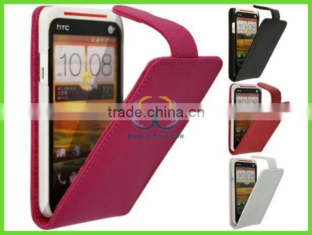 high equality red leather phone cases for htc