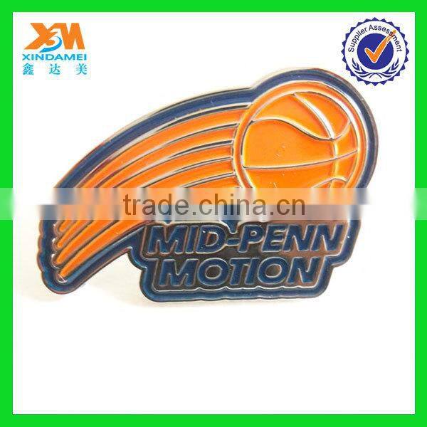 Wholesale cheap gold metal badge guitar