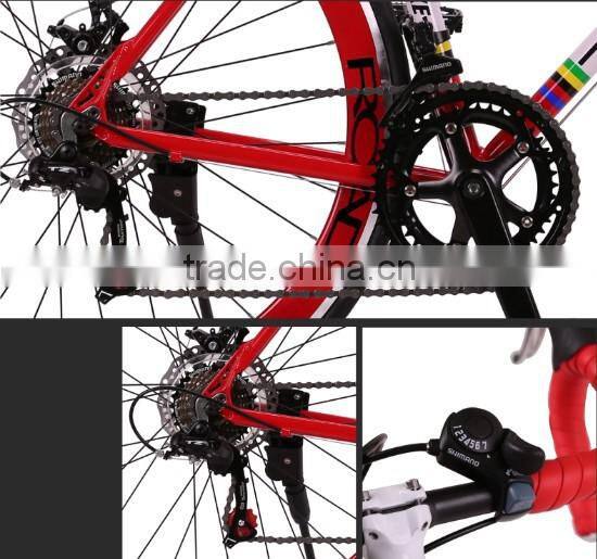 SHEEP HORN HANDLEBAR white 700c road racing aluminum alloy bicycle