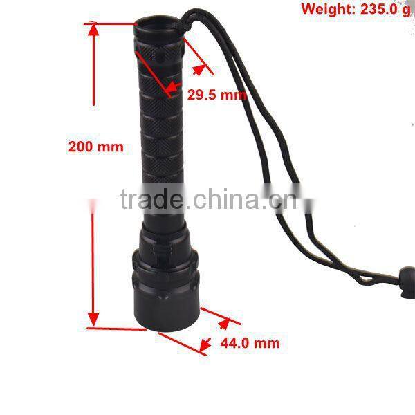 3* XM-L2 LED high lumen LED Diving Flashlight For Scuba Diving Equipment