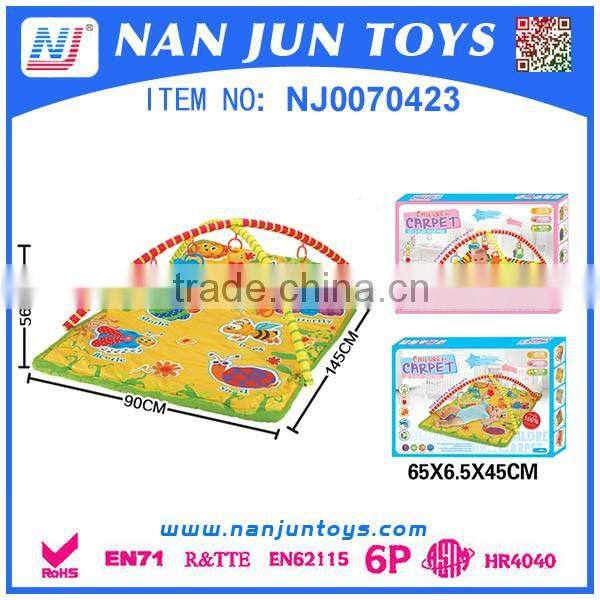 Animal Shape Baby Play Mat Baby Play Carpet toys With Rattle