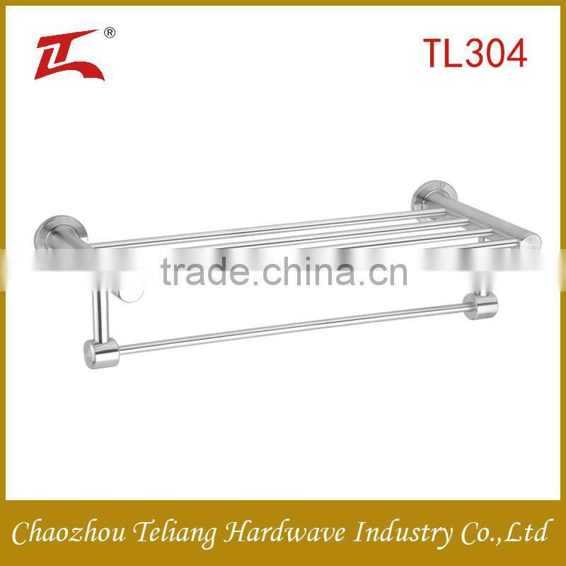 stainless steel expandable SUS 304 bath cap tower rack hanging dish rack