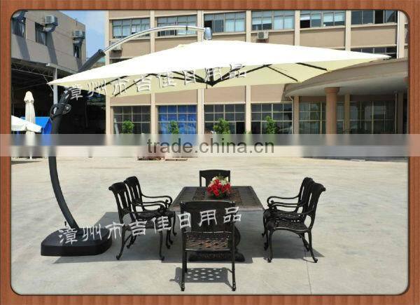 luxury cantilever square patio umbrella