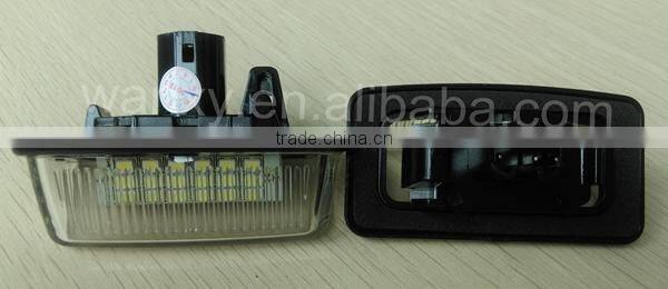 Best Price Auto Parts Led License Number Plate Light For Toyota Crown Car with E4 CE ROHS certificates