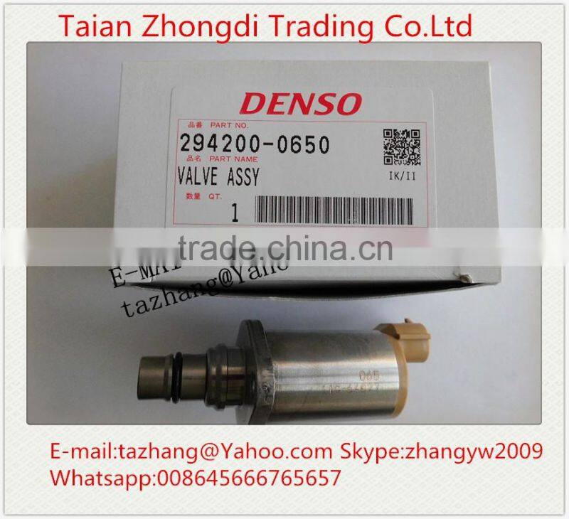 Denso genuine Fuel Pressure Regulator/suction valve SCV 294200-0650