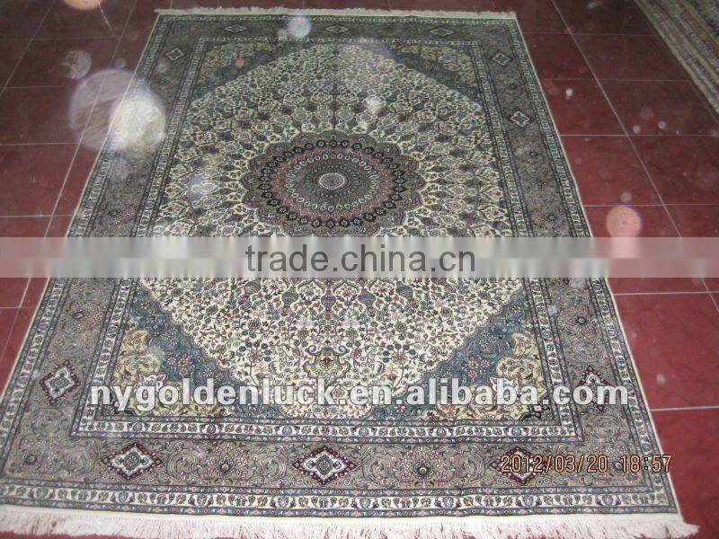 400L 6x9 hand knotted antique persian rug