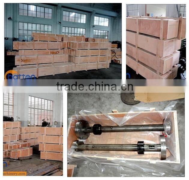 50/103 Bimetallic Conical Twin Screw Barrel for plastic extruder