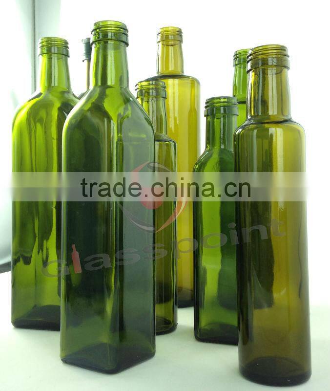Dorica Olive oil glass bottle