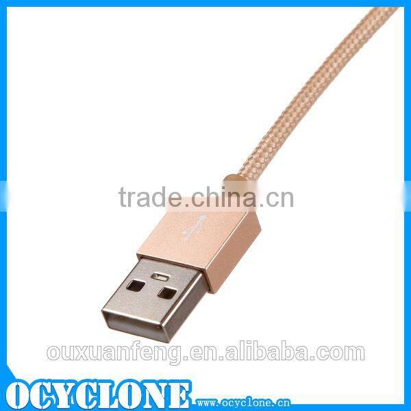 Mfi cable for ipad mini2/3 gold cable