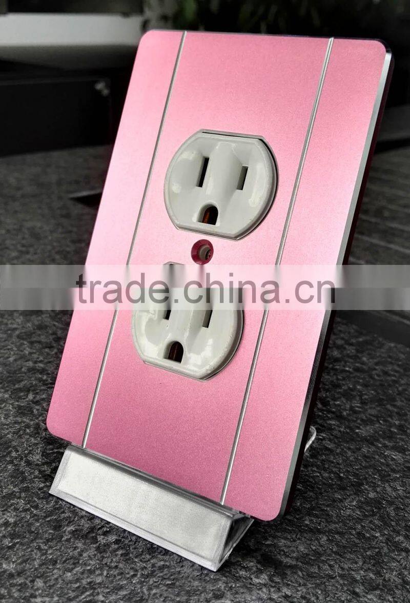 So many kind of metal switch plate fit North America switches
