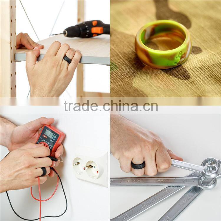 New style Flexible clear silicone rubber o ring Finger rings