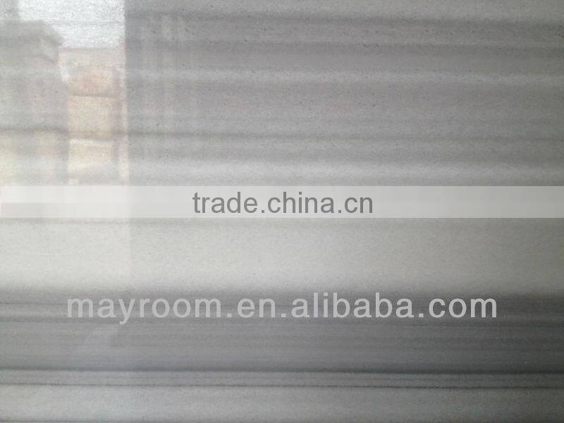 Marmara White / Straight line white marble