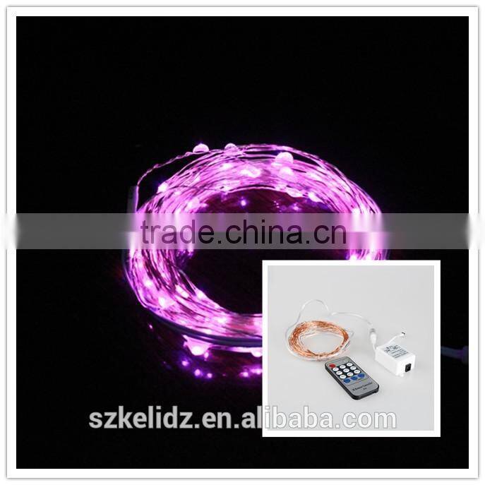 Clear Wire Led String Light Marrige Decoration Party KTV Dec
