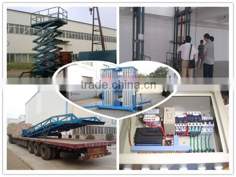 Aerial Work Platform with Hydraulic Scissor Lifts