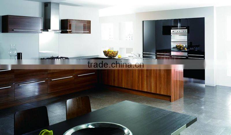 Hot Sale fancy Plywood kitchen cabinet units from Foshan
