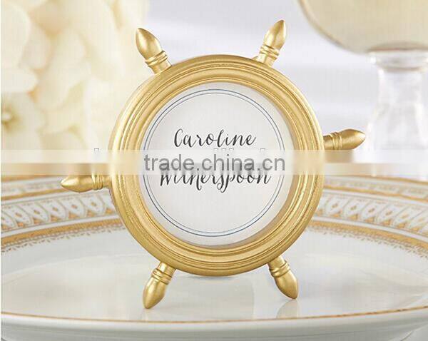 Beautifully Beaded Gold Photo Frame Place Card Holder