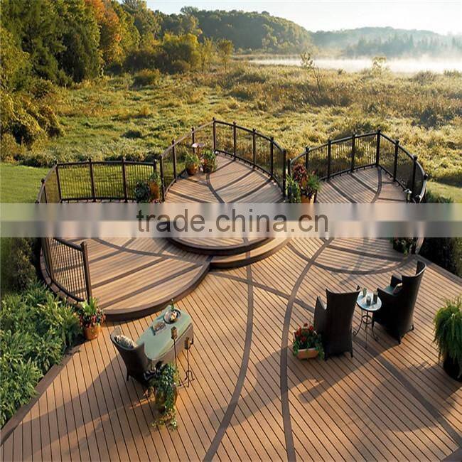 waterproof facade material wood plastic panel Wpc House