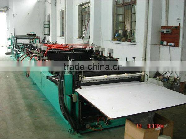 valve pasted vacuum bag making machine