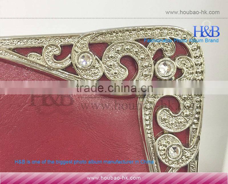 H&B NEW STYLE 8*12 leather cover italian wedding albums