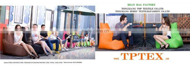 Polyester Bean Bag Sofa Chair for Indoor Use Unfilled bean bag chair
