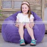 Solid Color Polyester Oxford Material Bean Bag Arms Sofa Chair