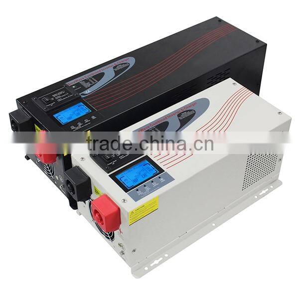 CE RoHS approved pure sine wave 12v/220v 5000w inverter
