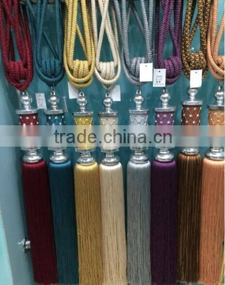designer home decorative long tassel for curtains