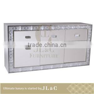 JB14-03 Crystal Frame Night Stand in Bedroom from JL&C Luxury Home Furniture Latest Designs (China Supplier)