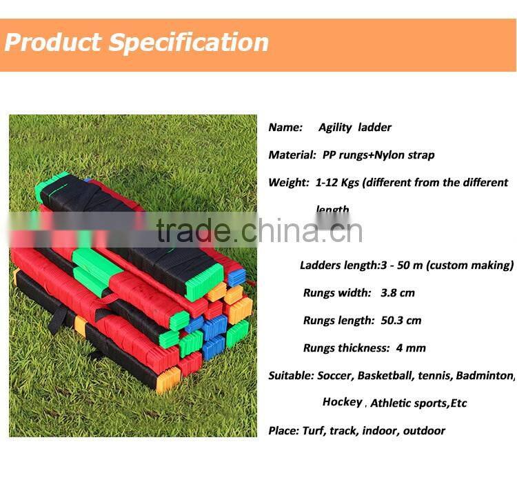 2016 Hot Selling adjustable agility ladder