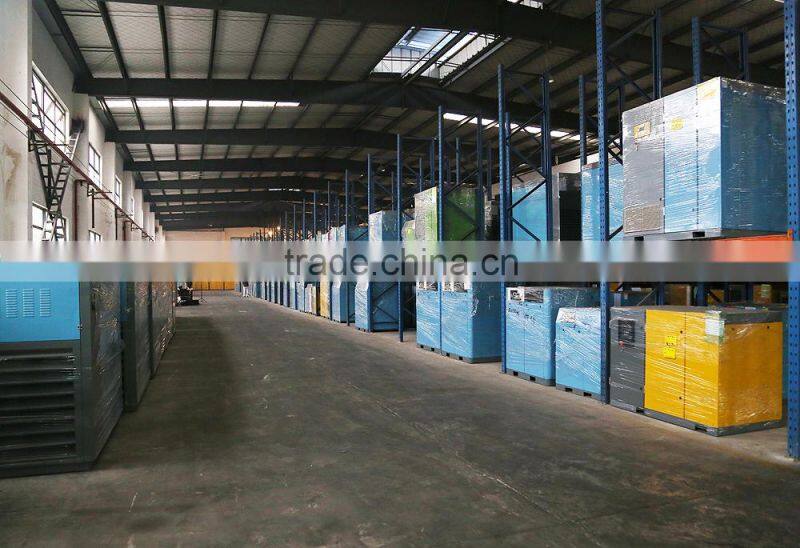 2015 hot pressure air screw compressor for paper cut machine