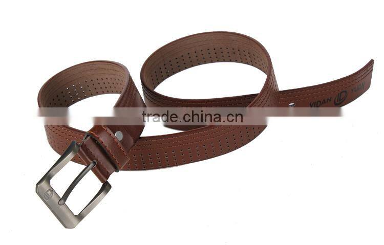 Hollow Out Jeans For Men Belts Leather