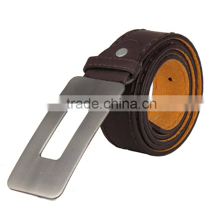 Portugal Top Selling Man Rectangle Buckle Cinto