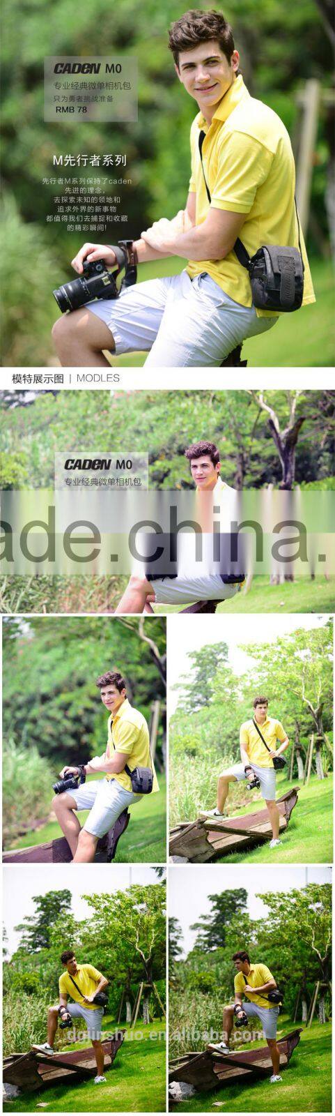 Caden Waterproof Canvas Dslr Camera Mini Shoulder bag