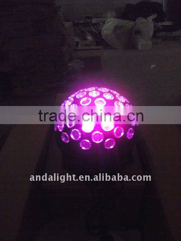 color magic crystal ball led stage light