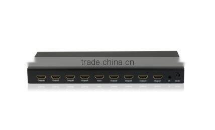 HDMI Splitter with IR function CEC Mini 1x8 Splitter